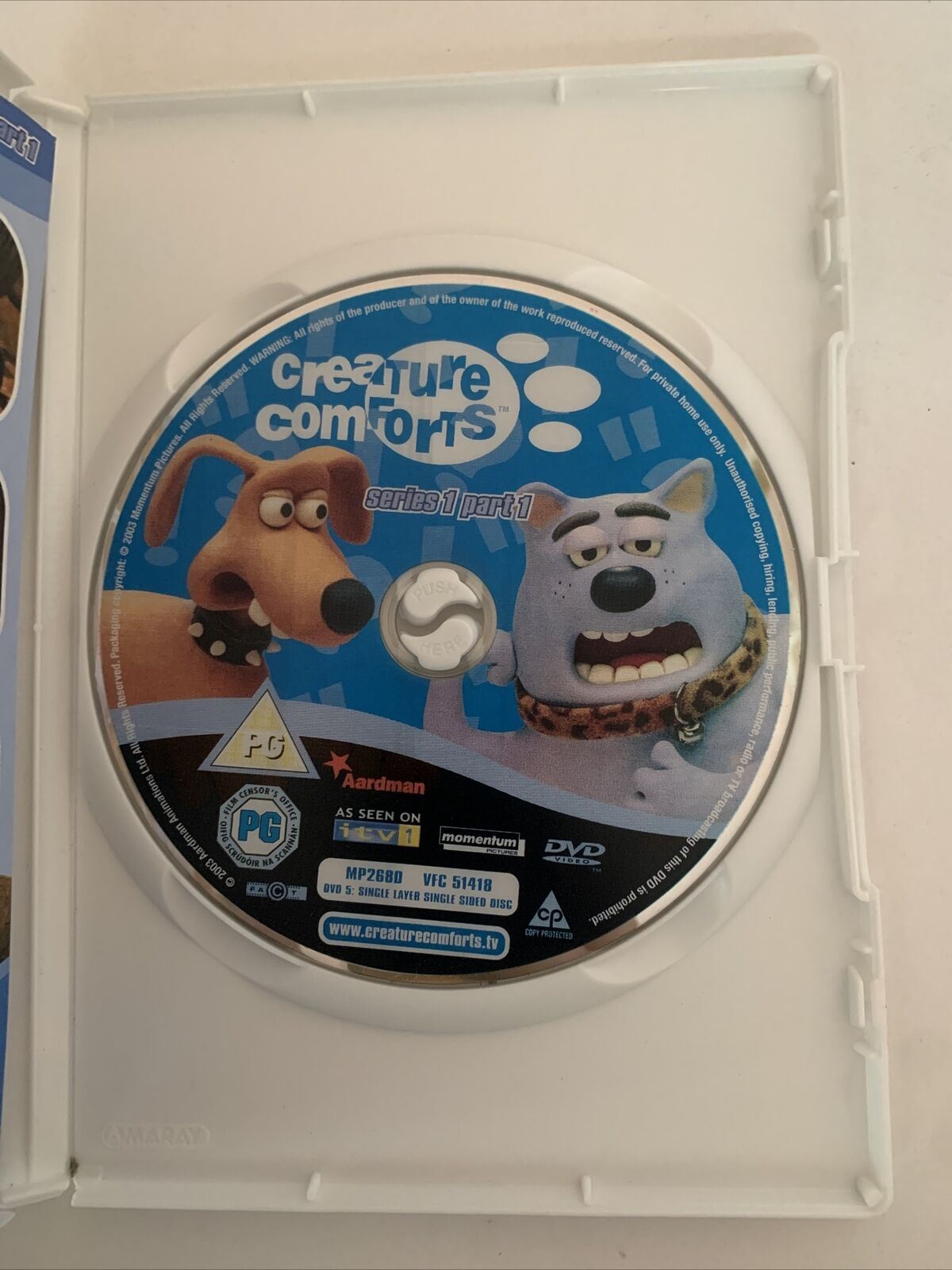 Creature Comforts: Series 1 Part 1 (DVD) Region 2