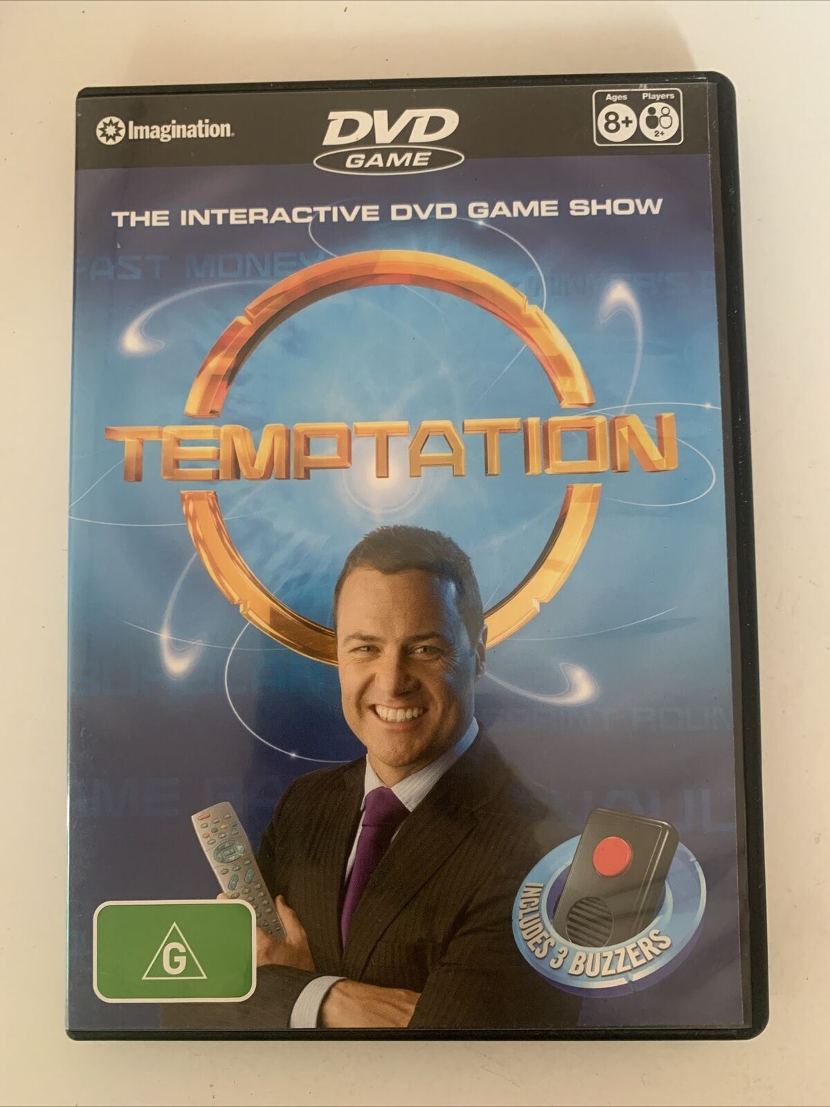 Temptation - Interactive DVD Game Show (DVD) *Doesn't Include Buzzers