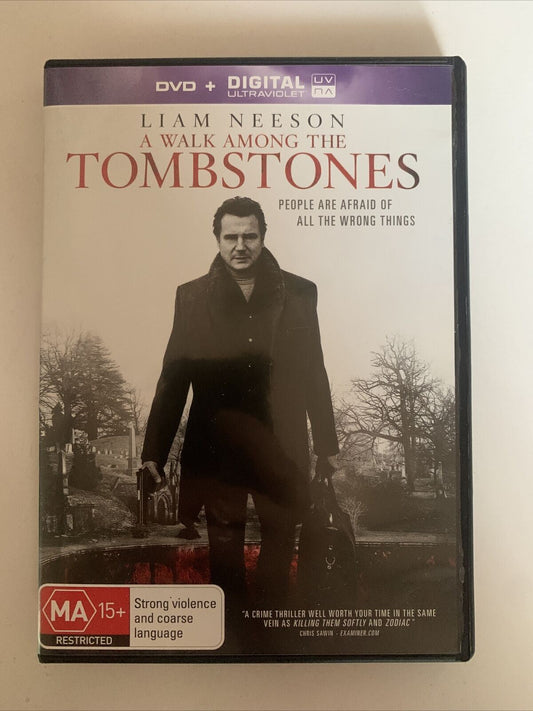 A Walk Among The Tombstones (DVD) Liam Neeson, Maurice Compte. Region 4