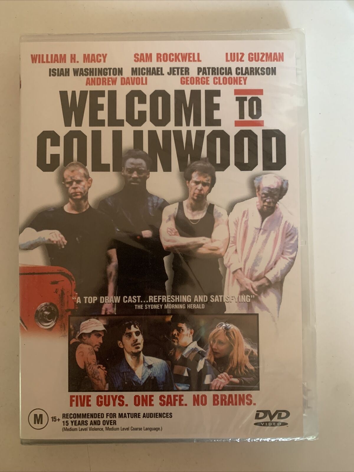 *New Sealed* Welcome To Collinwood (DVD, 2002) George Clooney. Region 4