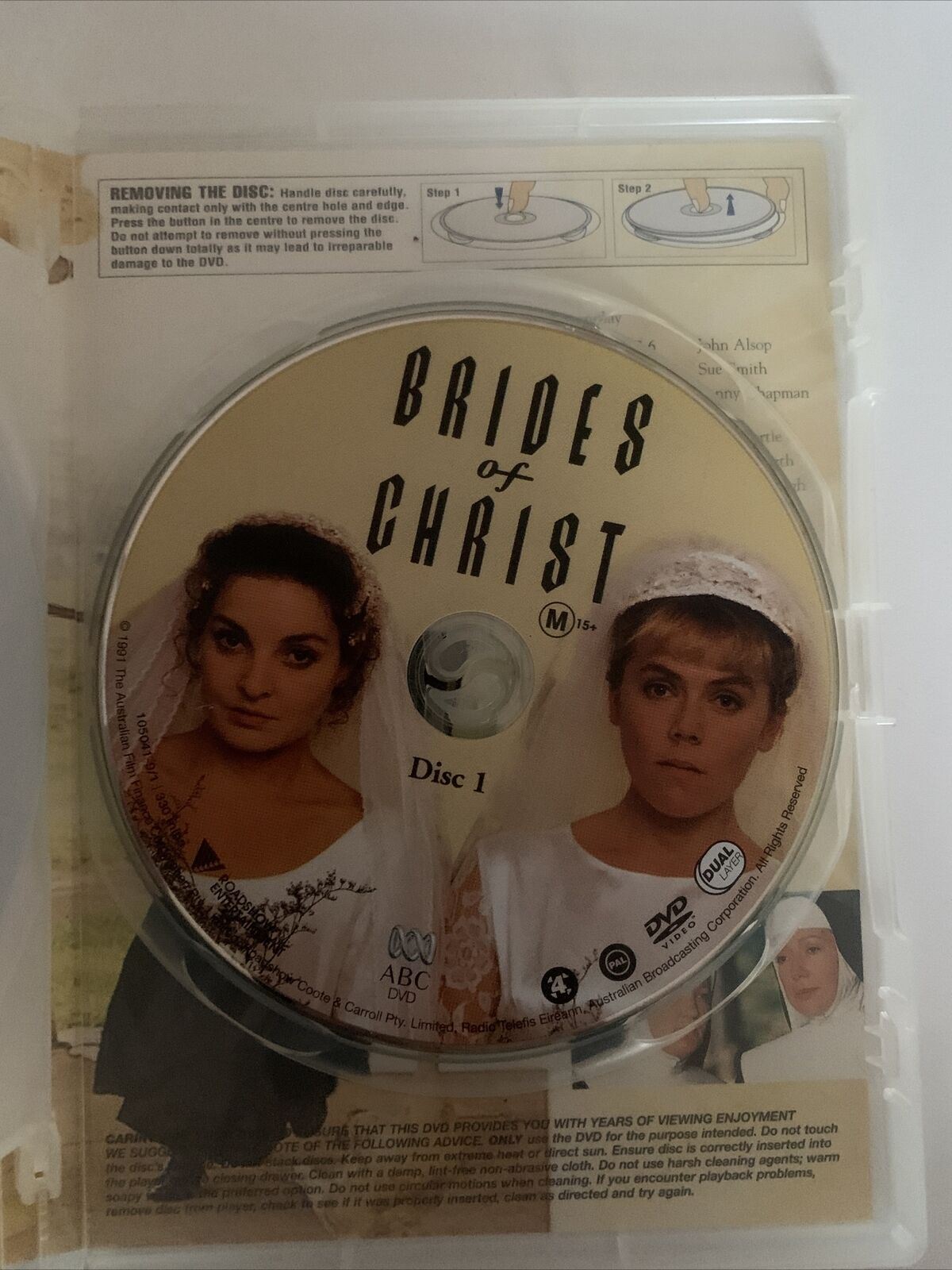 Brides Of Christ (DVD, 1991, 2-Disc Set) Kym Wilson, Pat Bishop. TV Mini-Series