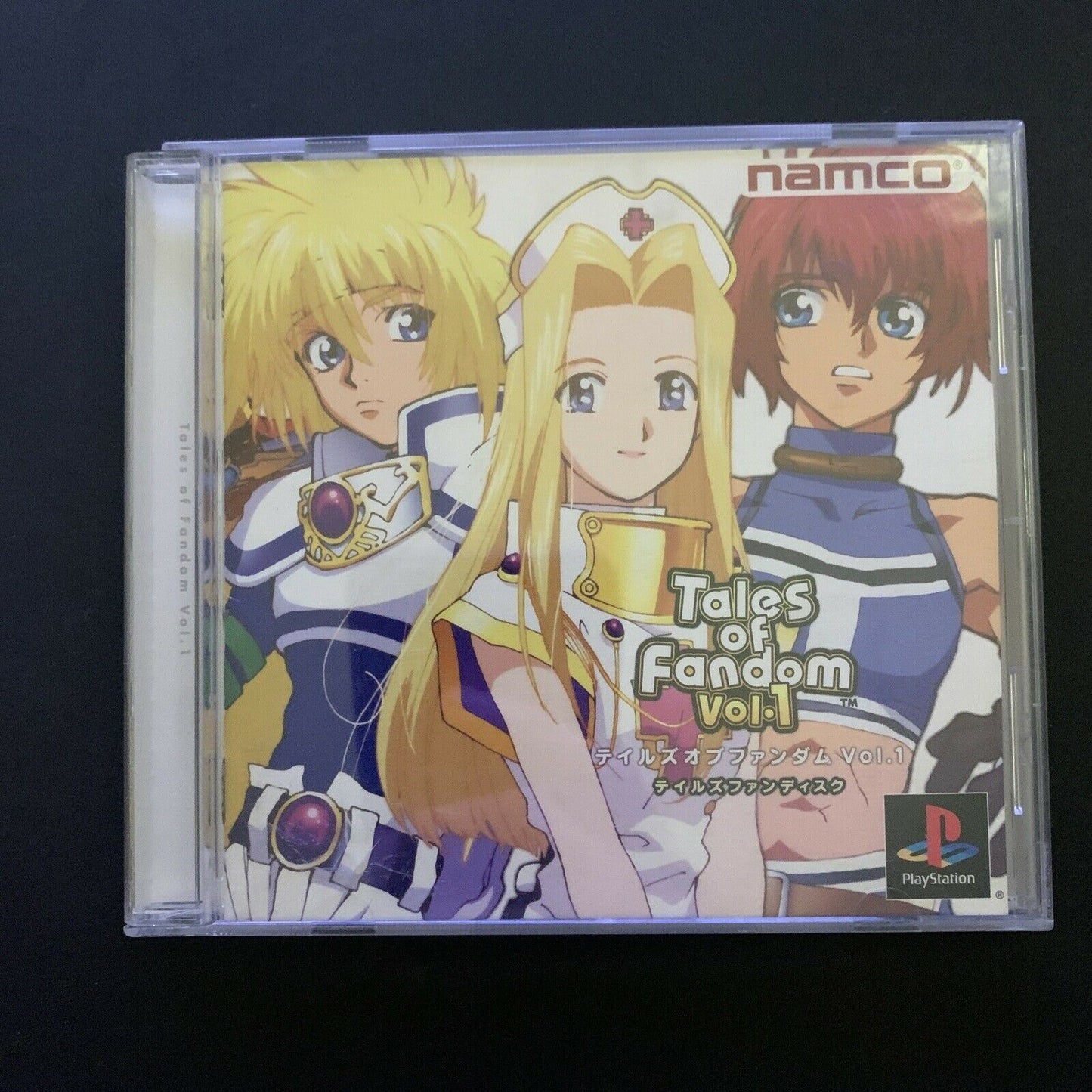 Tales Of Fandom Vol.1 - PlayStation PS1 NTSC-J Japan NAMCO Puzzle RPG Game