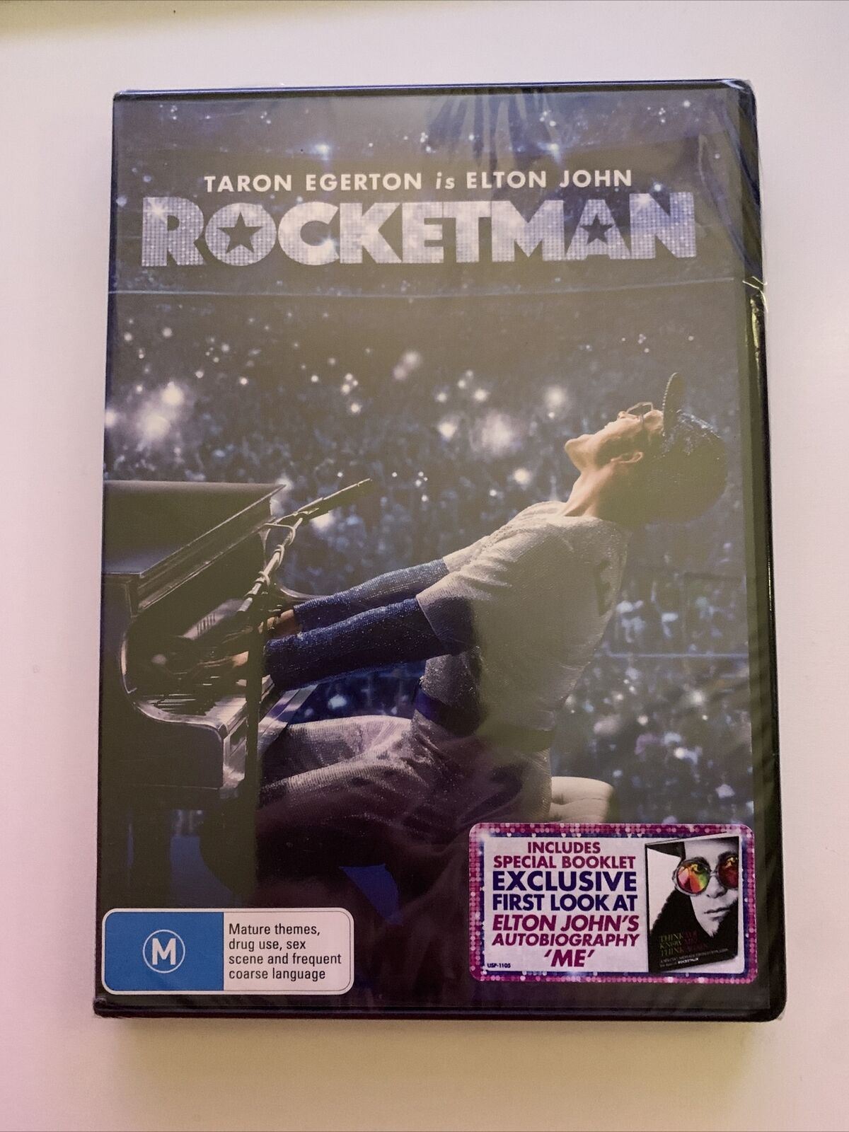 *New Sealed* Rocketman (DVD, 2019) Taron Egerton, Jamie Bell. Region 4