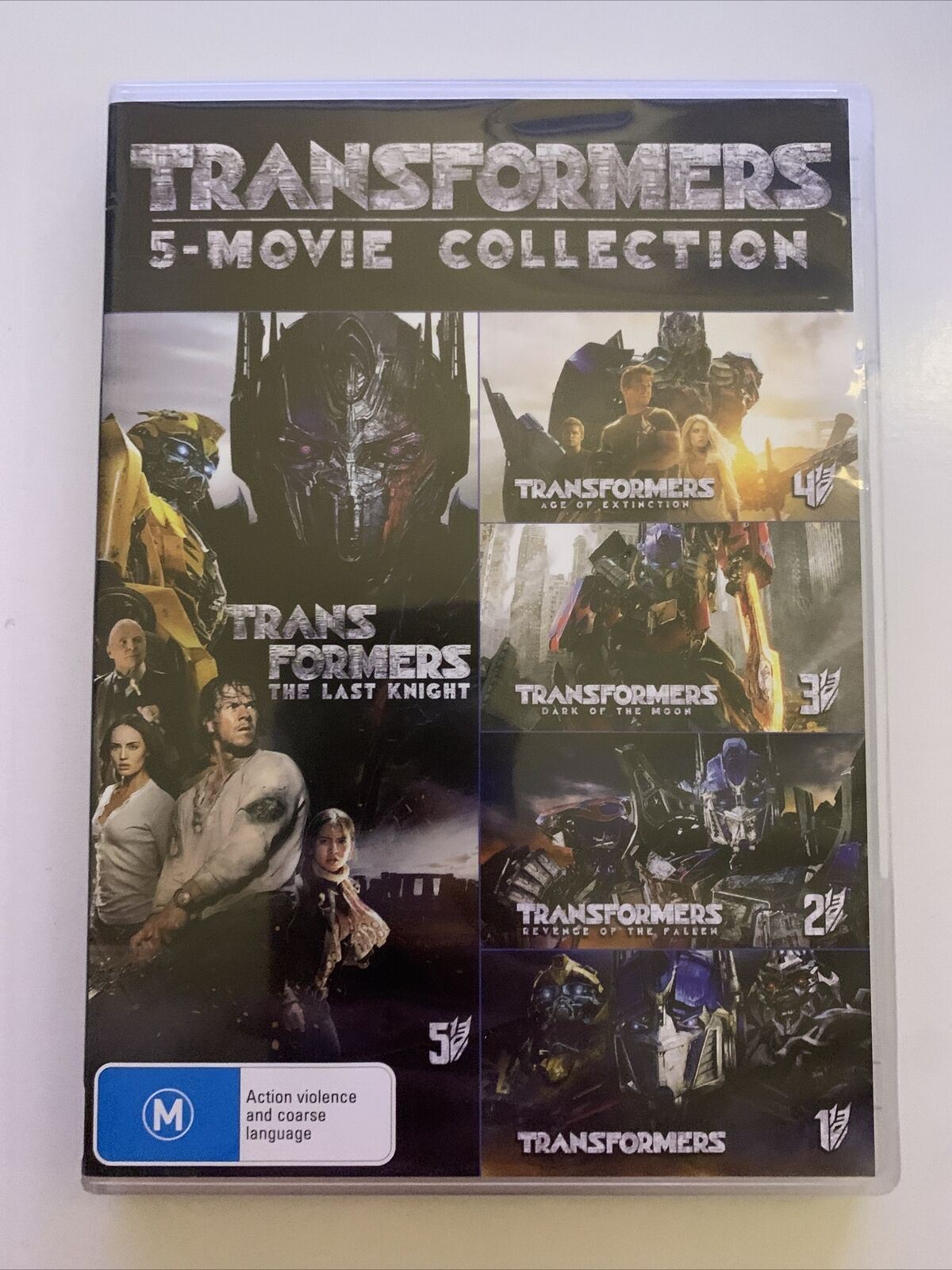 Transformers 5-Movie Collection (DVD) Region 4