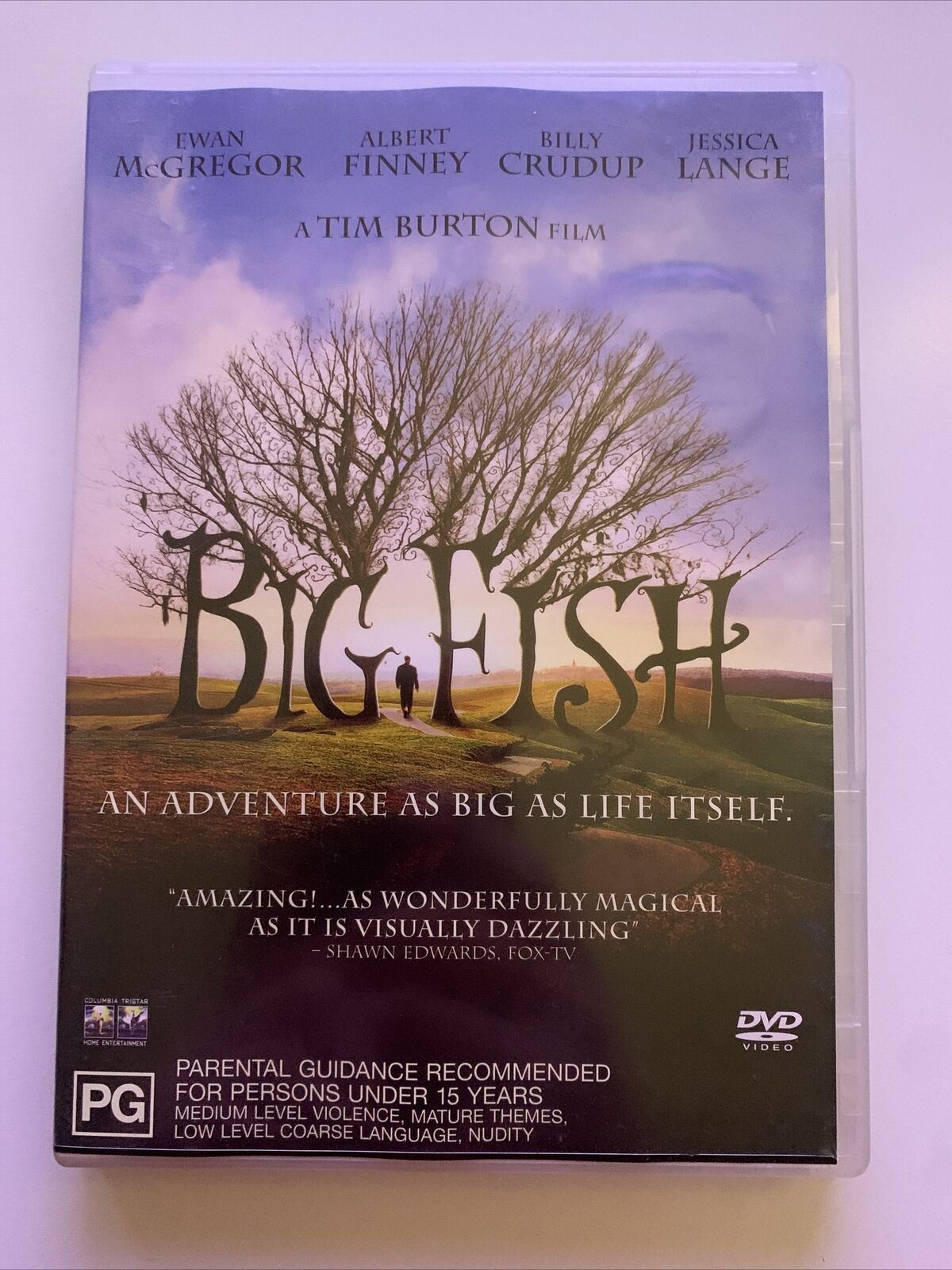 Big Fish (DVD, 2003) Ewan McGregor, Albert Finney, Billy Crudup. Region 4&2