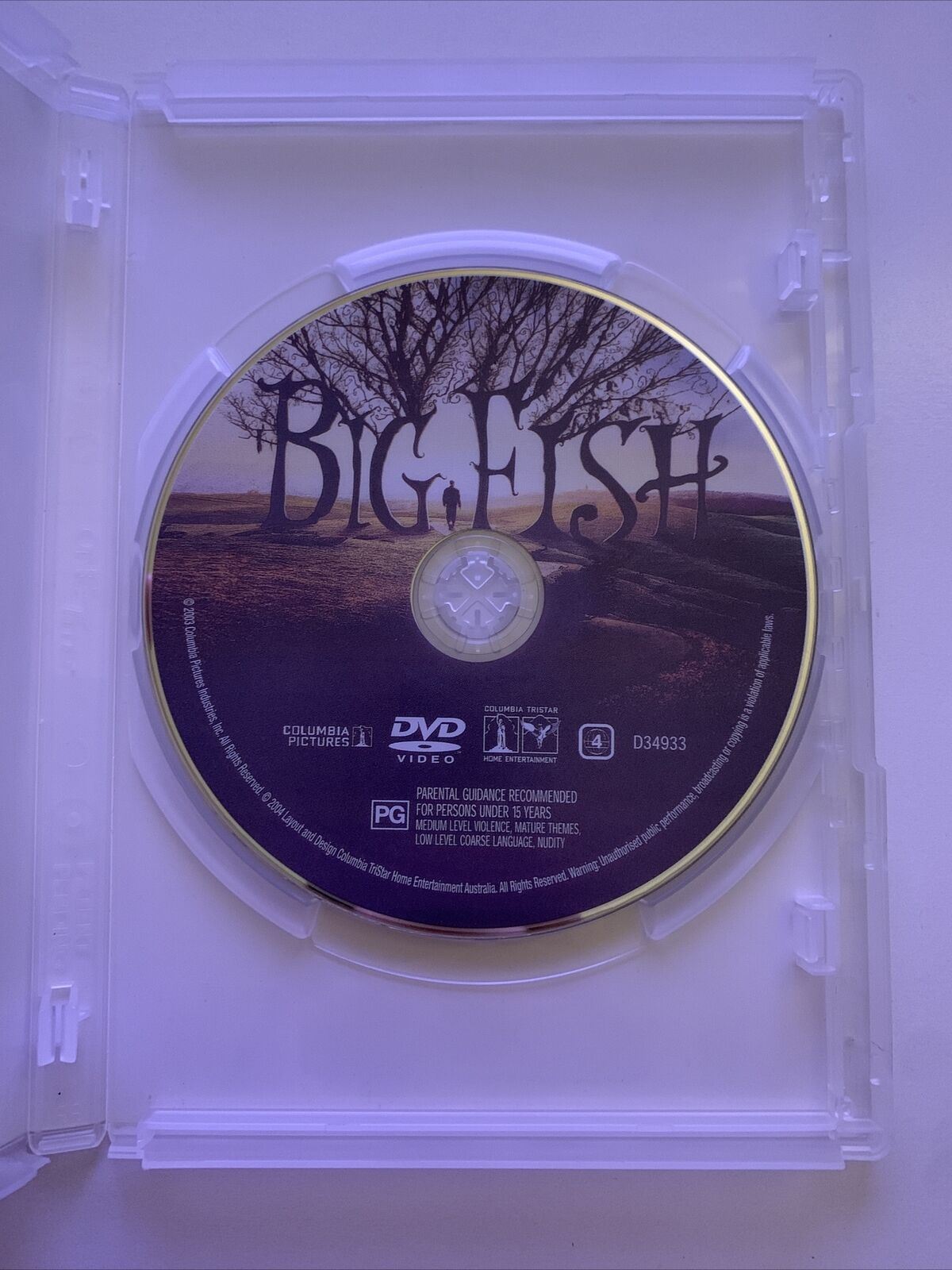 Big Fish (DVD, 2003) Ewan McGregor, Albert Finney, Billy Crudup. Region 4&2