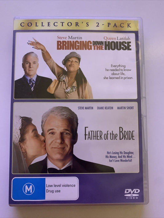Bringing Down The House  / Father Of The Bride (DVD, 2008, 2-Disc Set) Region 4