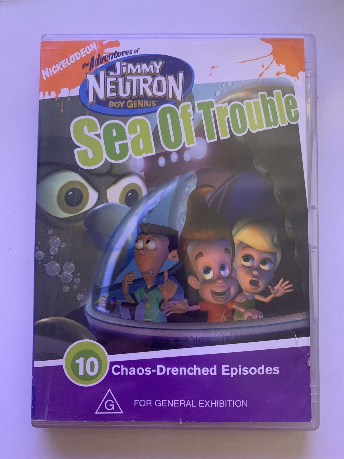 Jimmy Neutron - Sea Of Trouble (DVD) Region 4