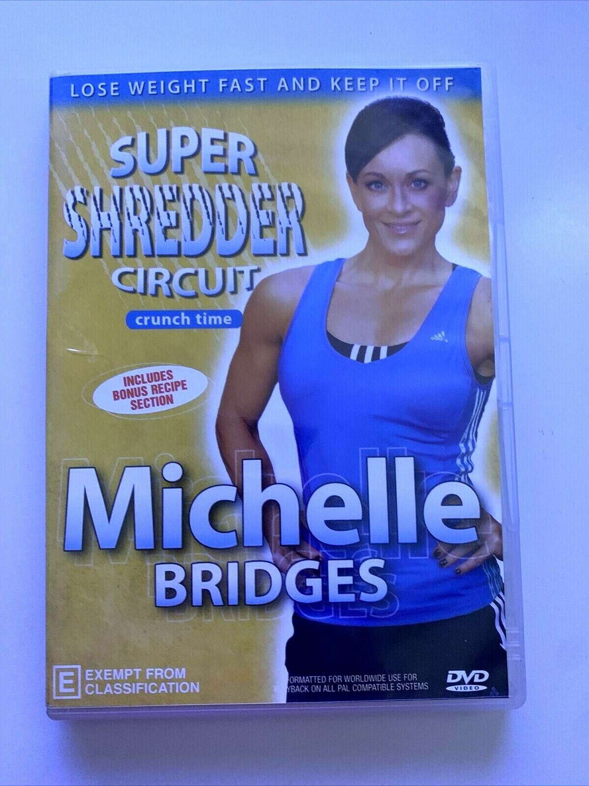 Michelle Bridges Super Shredder Circuit DVD Lose Weight Fast Keep   185015939992 0 