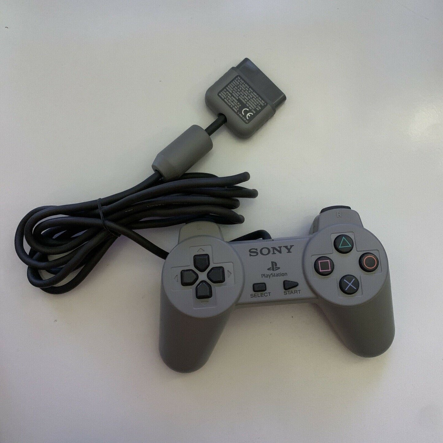 Genuine Sony Playstation PS1 Controller SCPH-1080 *Tested, Clean & Sterilised*