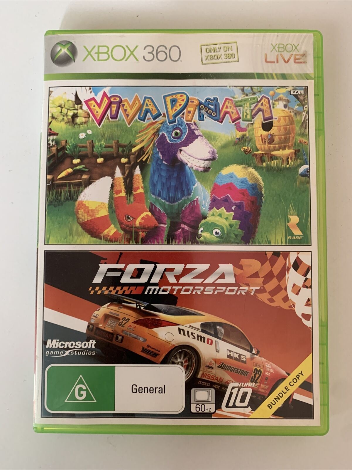 Viva Pinata / Forza 2 Motorsport - Microsoft XBOX 360 PAL 2-Disc Game Bundle