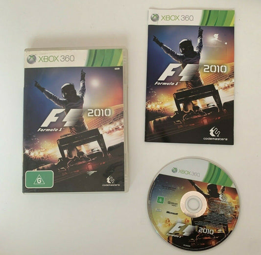 F1 2010 Formula 1 - Microsoft Xbox 360 PAL Game Complete With Manual
