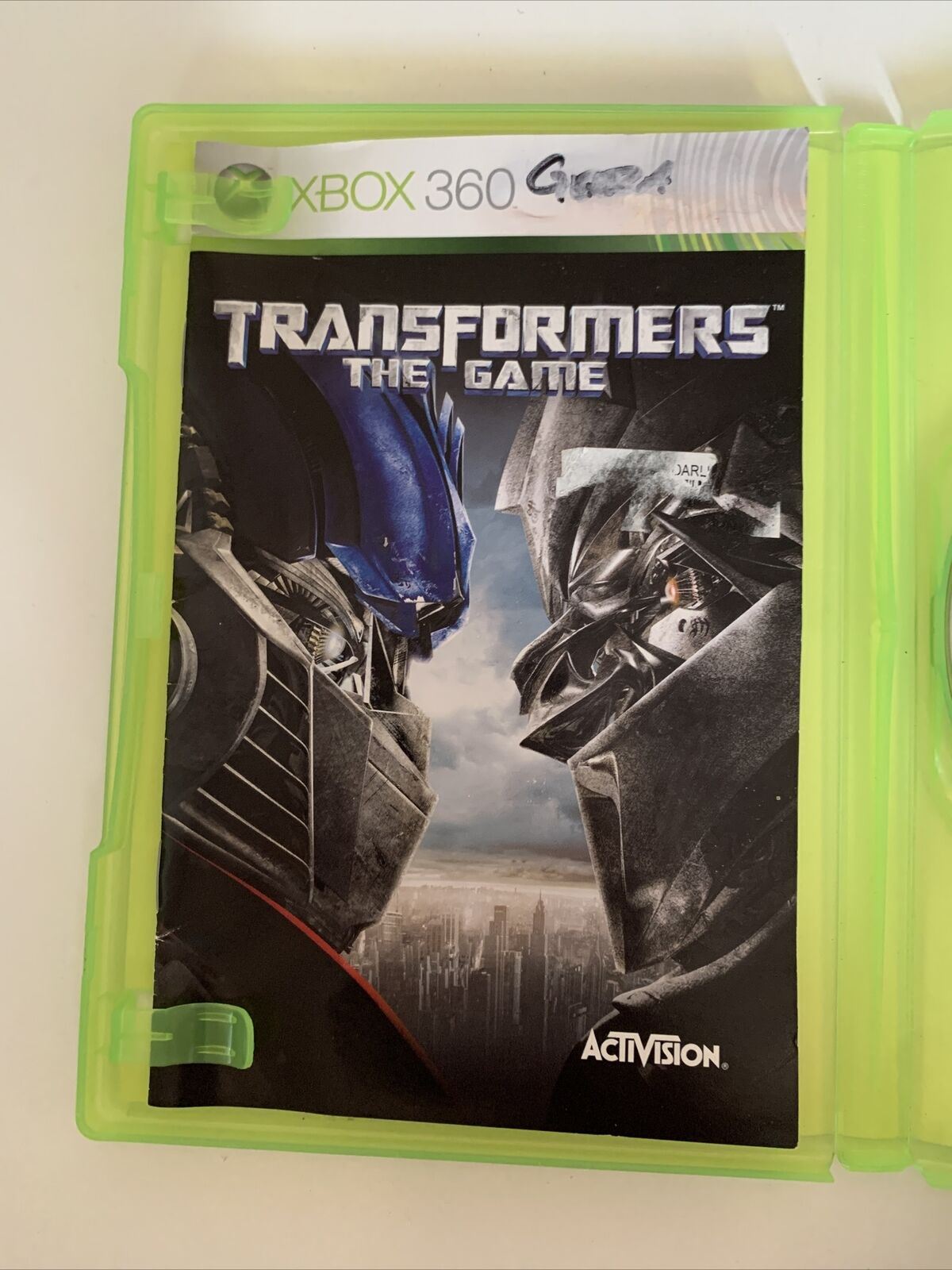 Transformers The Game - Microsoft Xbox 360 PAL Game