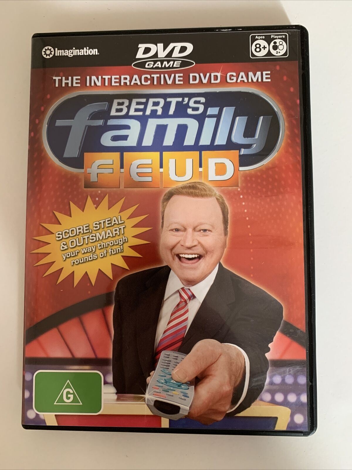 Bert's Family Feud - Interactive DVD Game (DVD, 2006) Bert Newton