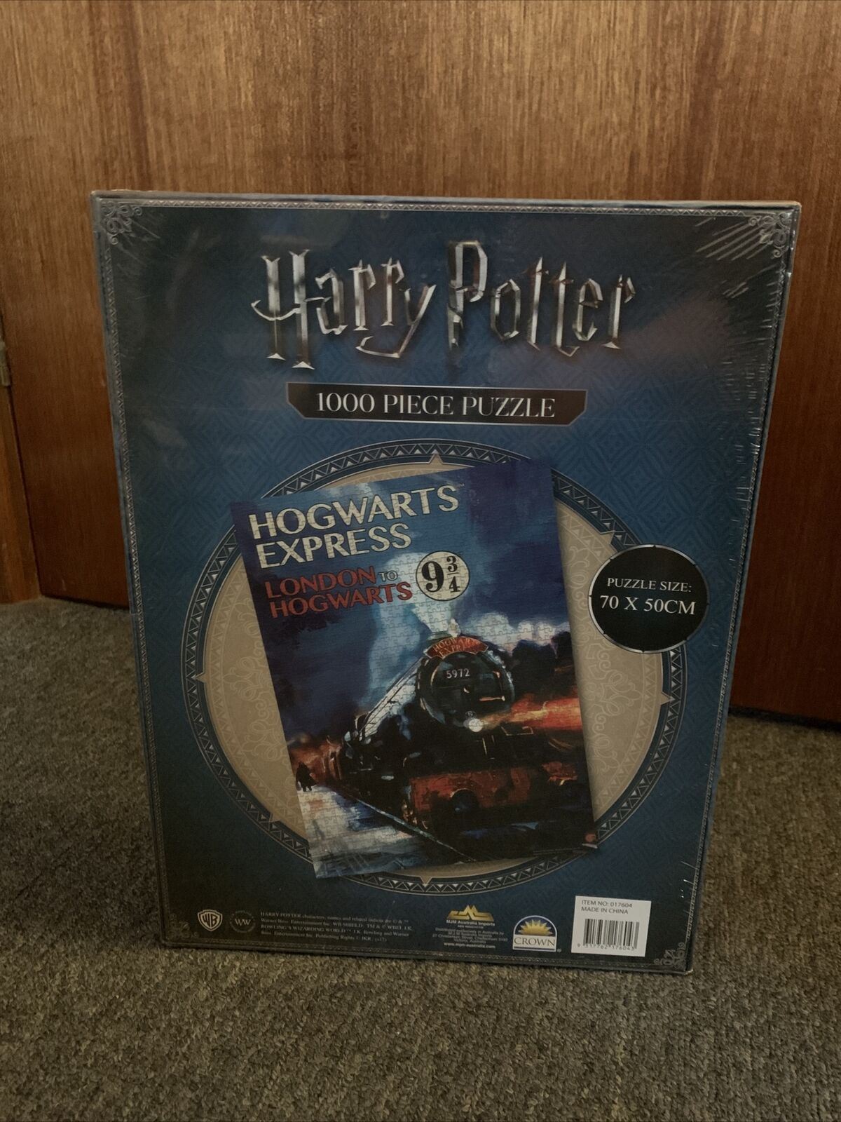 *New Sealed* HARRY POTTER Hogwarts Express 1000 Piece Puzzle Jigsaw, Crown