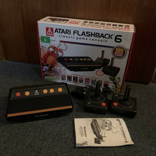 Atari Flashback 6 Classic Game System with 100 Games