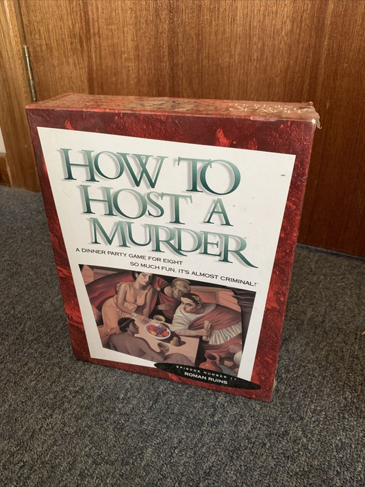 *New Sealed* Roman Ruins - How To Host A Murder A Dinner Party Game For Eight