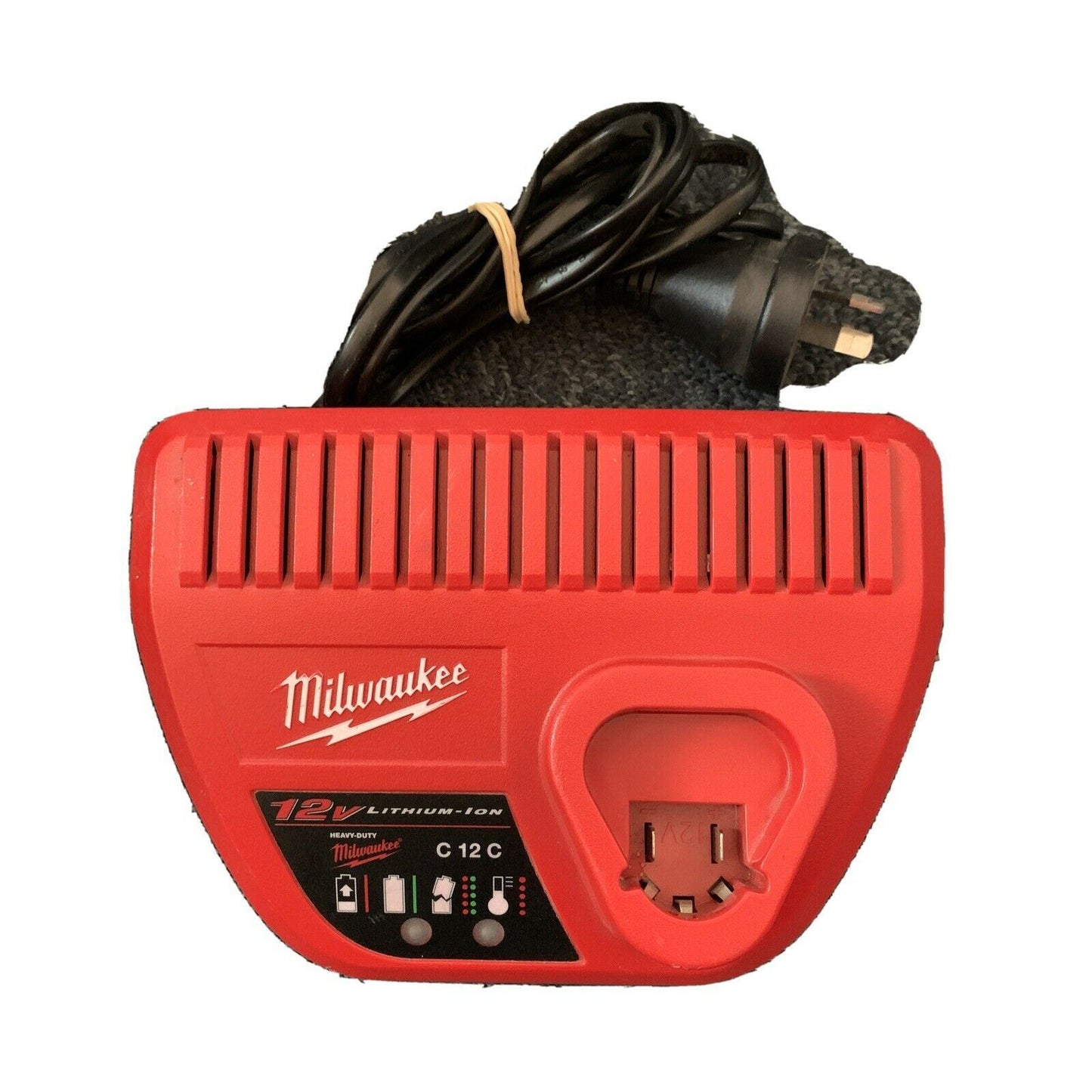 Milwaukee Heavy Duty 12V Charger C12C Charges M12 Lithium Batteries