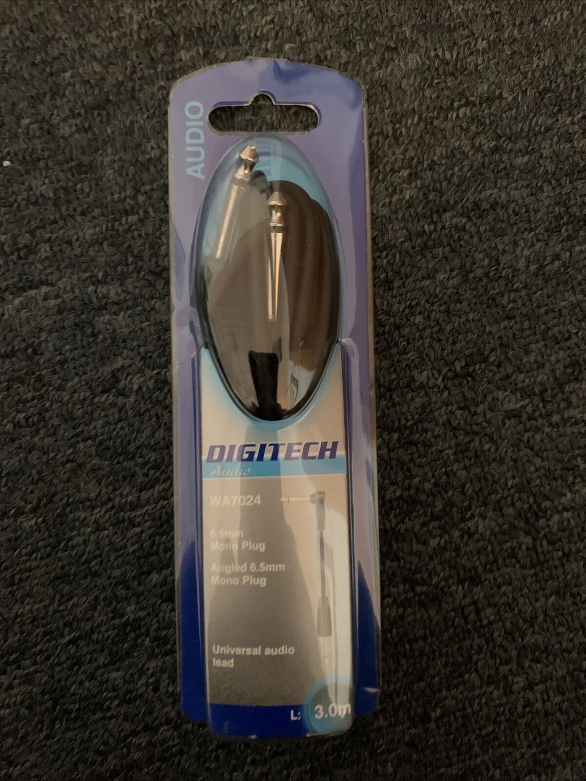 Digitech Audio 6.5mm Mono Plug 3m