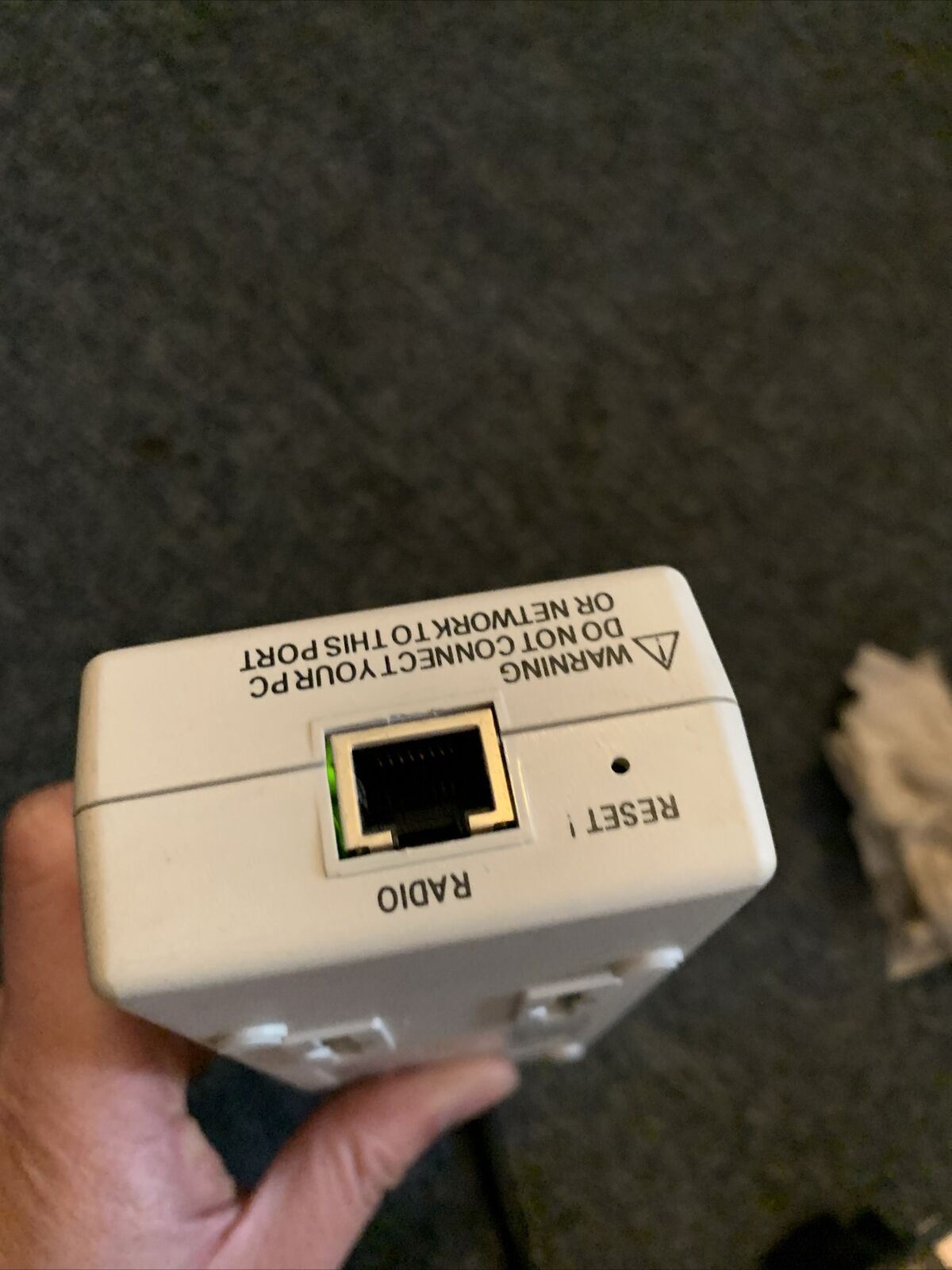 Alvarion PoE Universal AC Power Adapter 03345B5555  55V 1A Ethernet Injector