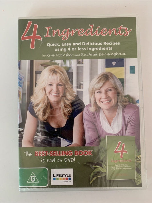 *New Sealed* 4 Ingredients : Series 1 (DVD, 2009) Region 4