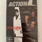 Scarface & Casino (DVD, 2-Disc Set) Al Pacino, Robert DeNiro. Region 4