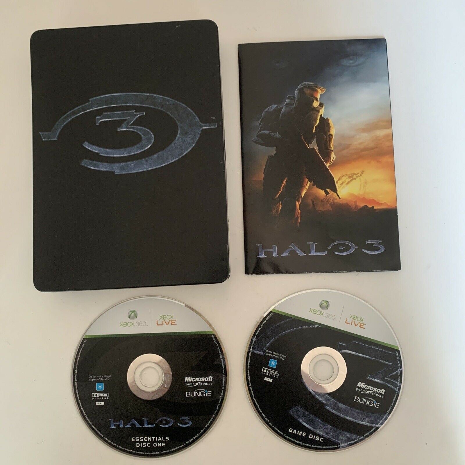 Lot Of 7 Microsoft Xbox 360 Games With Boxes Plus 3 Empty Cases