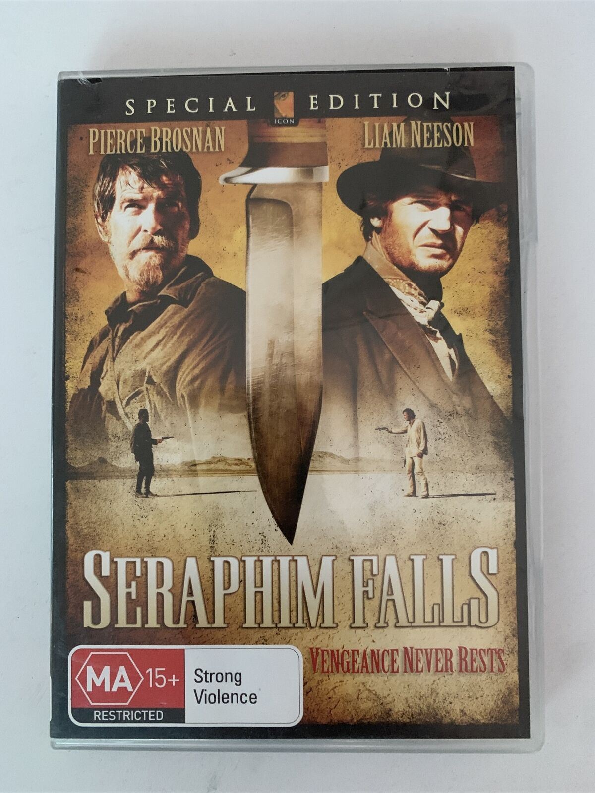 Seraphim Falls (DVD, 2006) Liam Neeson, Pierce Brosnan, Michael Wincott Region 4