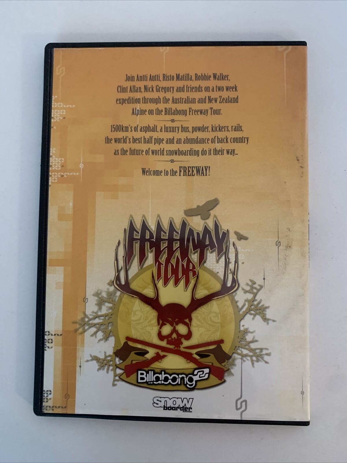 Bilabong The Freeway Tour (DVD) Snowboarding Australia NZ Alpine Tour