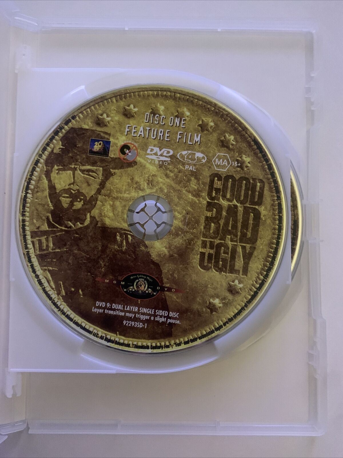 The Good Bad And The Ugly (DVD, 1966, 2-Disc Set) Clint Eastwood. Region 4&2