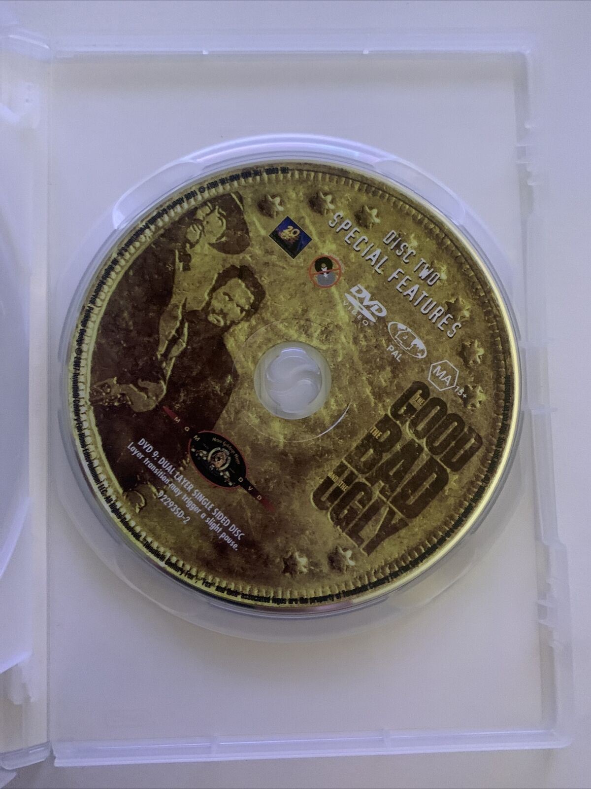 The Good Bad And The Ugly (DVD, 1966, 2-Disc Set) Clint Eastwood. Region 4&2