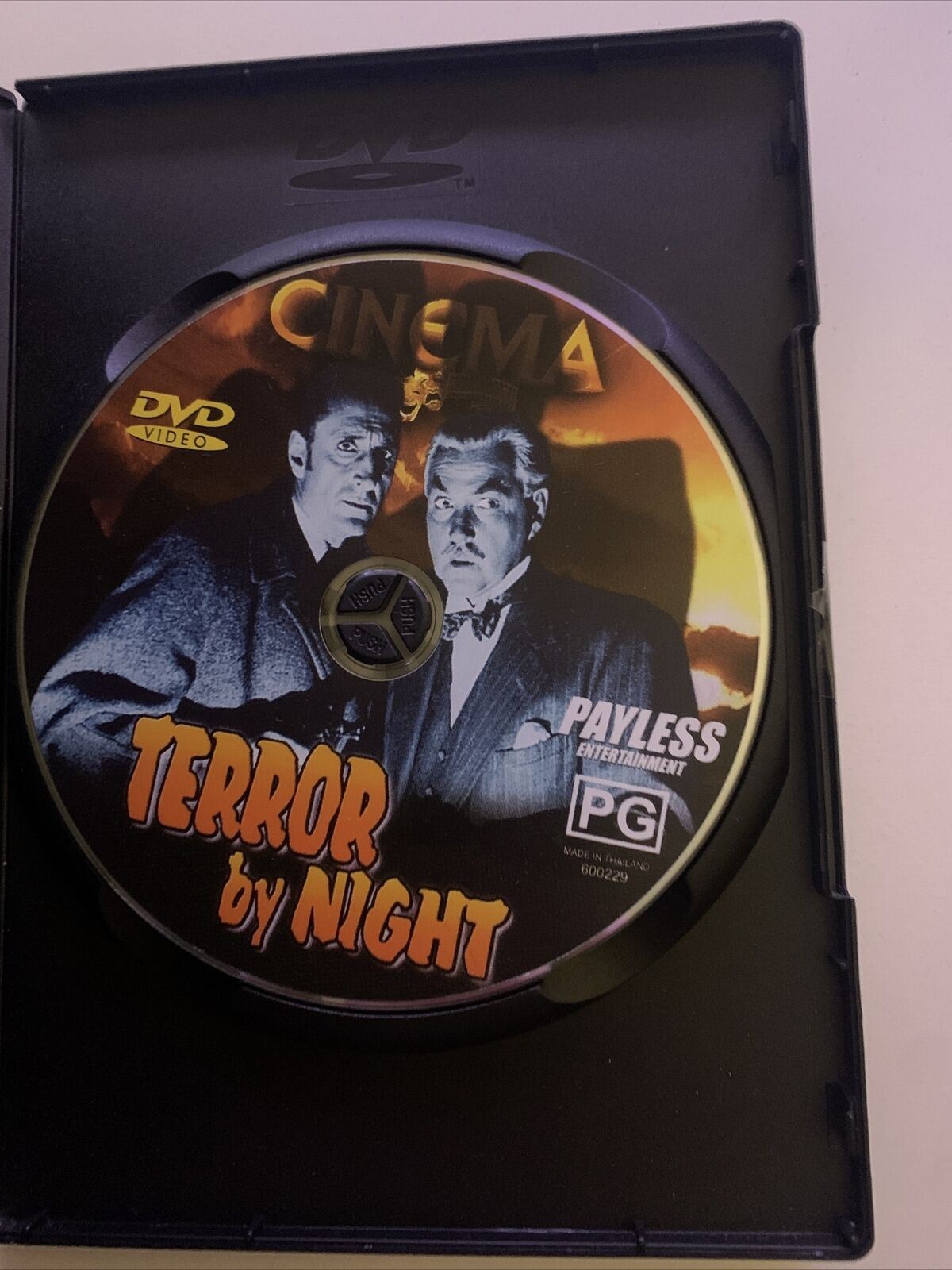 Terror By Night (DVD, 1946) Basil Rathbone, Nigel Bruce, Alan Mowbray