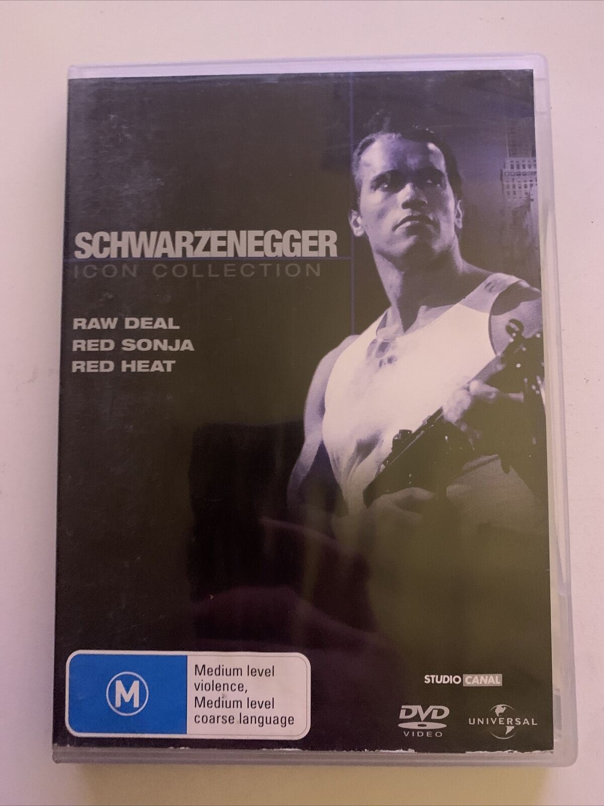 Raw Deal / Red Sonja / Red Heat (DVD) Arnold Schwarzenegger Icon Collection