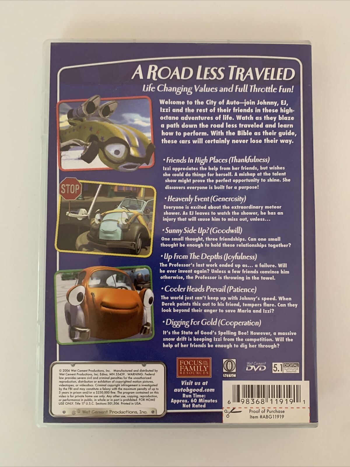 その他 Autobgood: A Road Less Traveled [DVD] Auto-B-Good: A Road Less Traveled : Wet Cement Productions