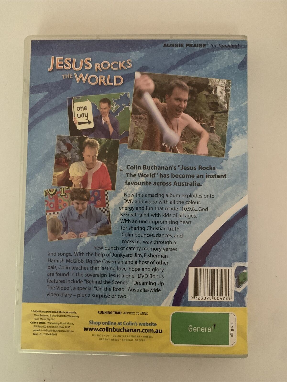 Colin Buchanan - Jesus Rocks The World (DVD) All Regions