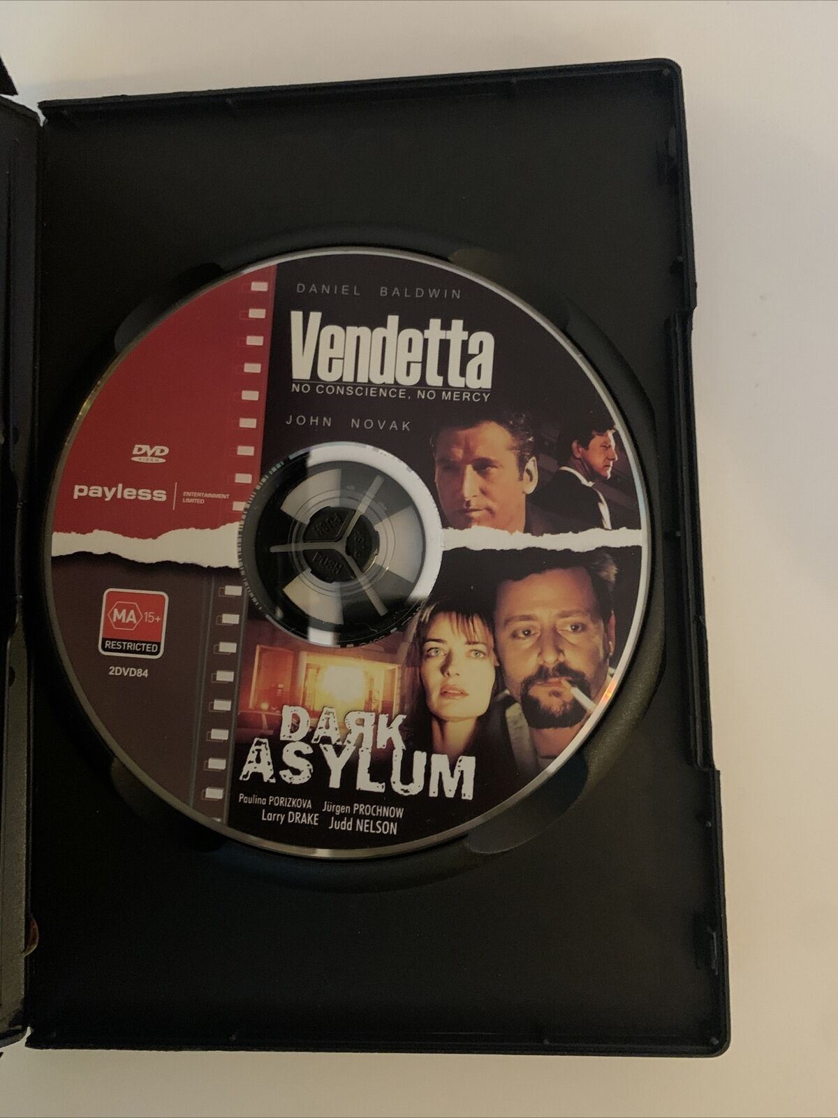 Vendetta / Dark Asylum (DVD) Region Free Paulina Porizkova, Judd Nelson