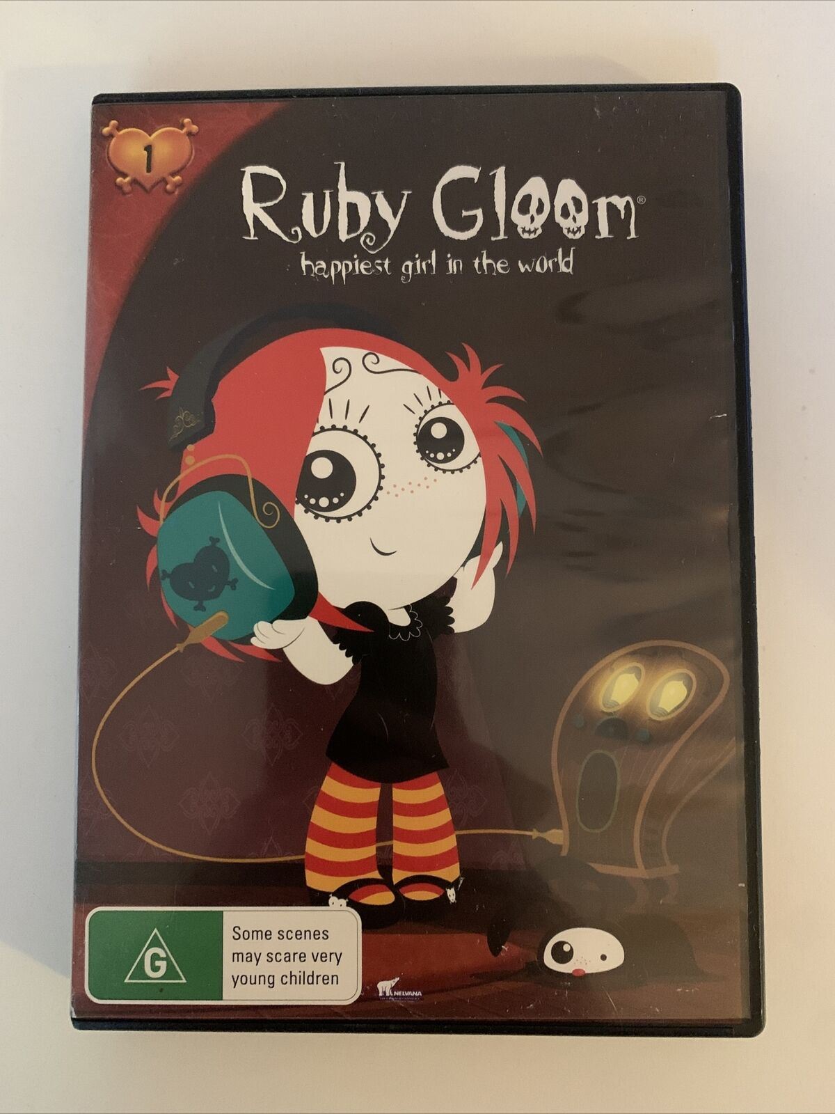 Ruby Gloom: Happiest Girl in the World - Vol 1 (DVD, 2006) All Regions