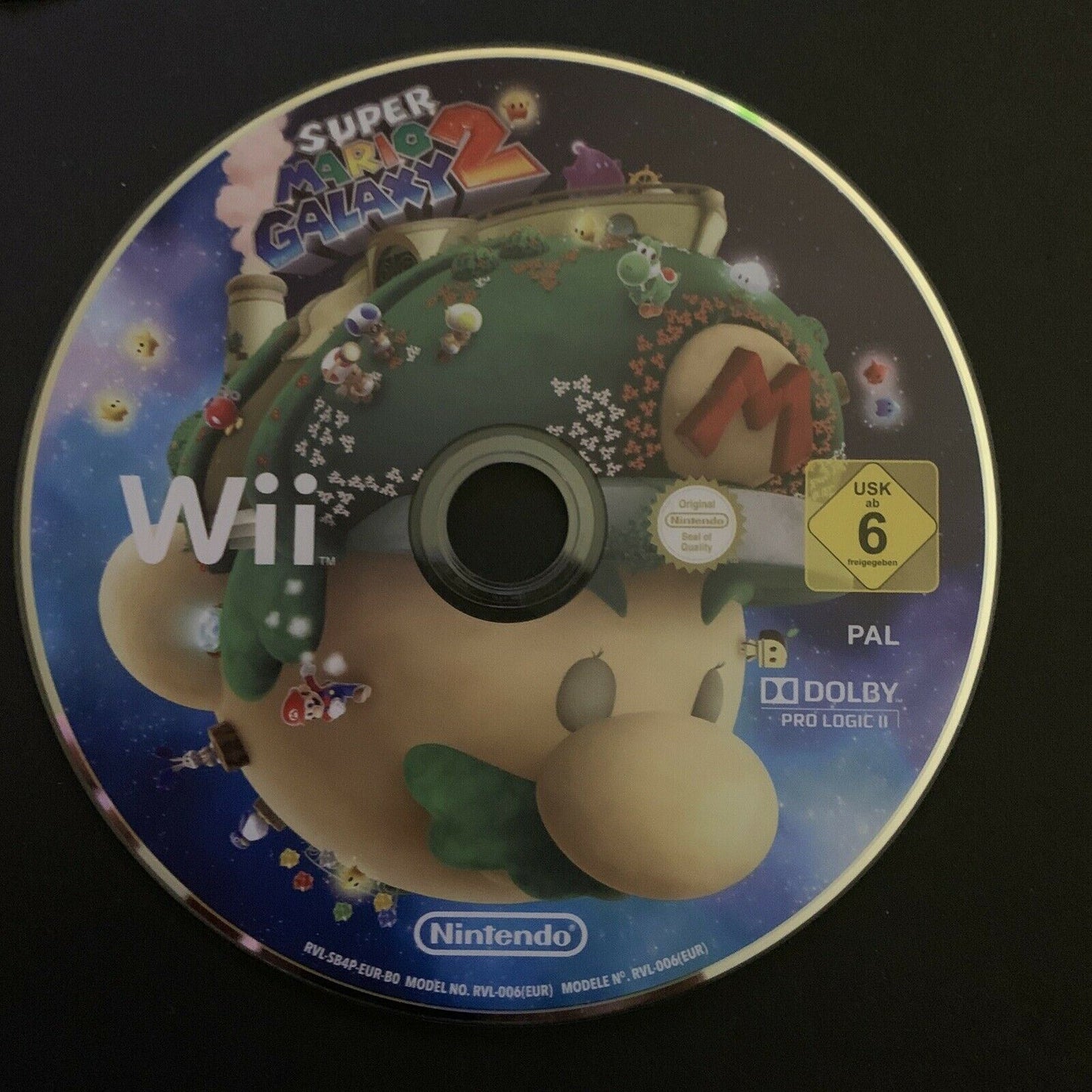 Super Mario Galaxy 2 - Nintendo Wii PAL Game with Tutorial DVD