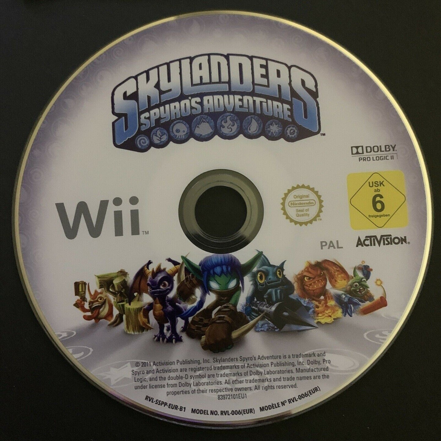 Skylanders Spyro's Adventure - Nintendo Wii PAL Game