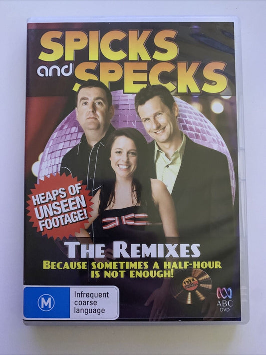 Spicks And Specks - The Remixes (DVD) Comedy. All Regions.