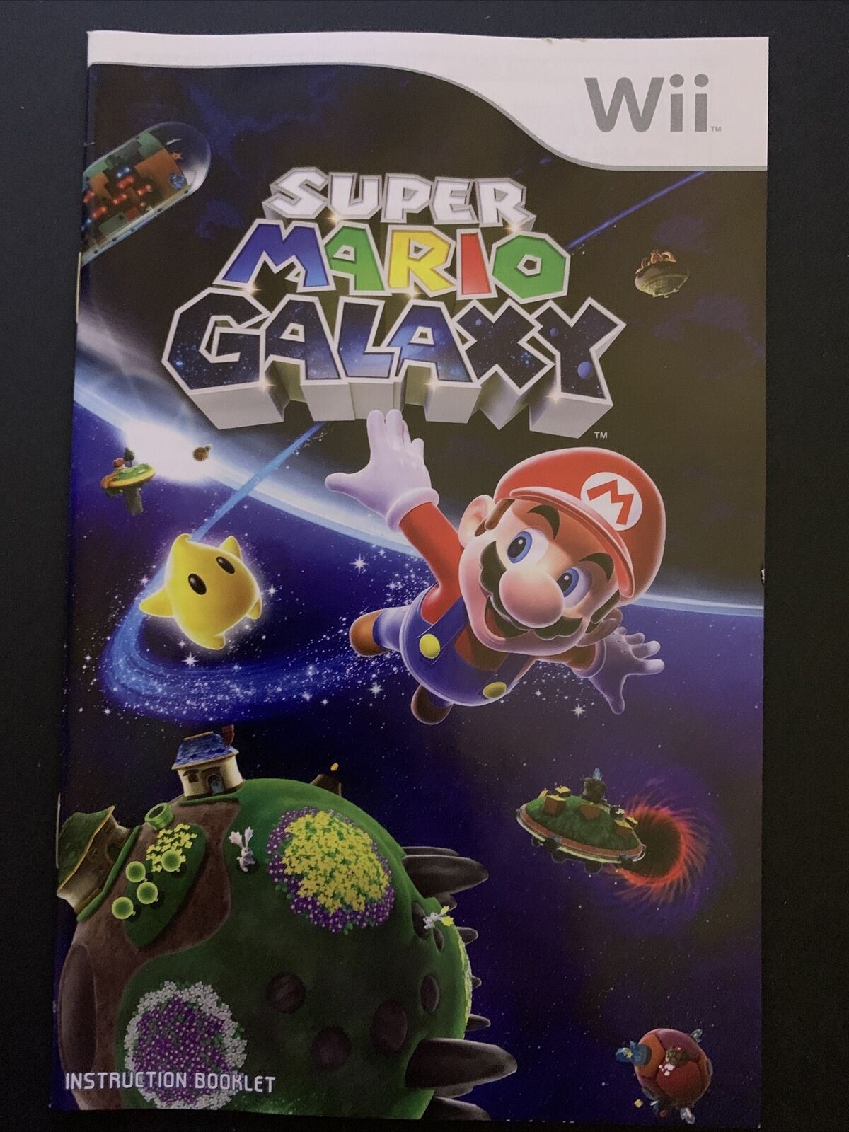 Super Mario Galaxy - Nintendo Wii PAL Game 2007