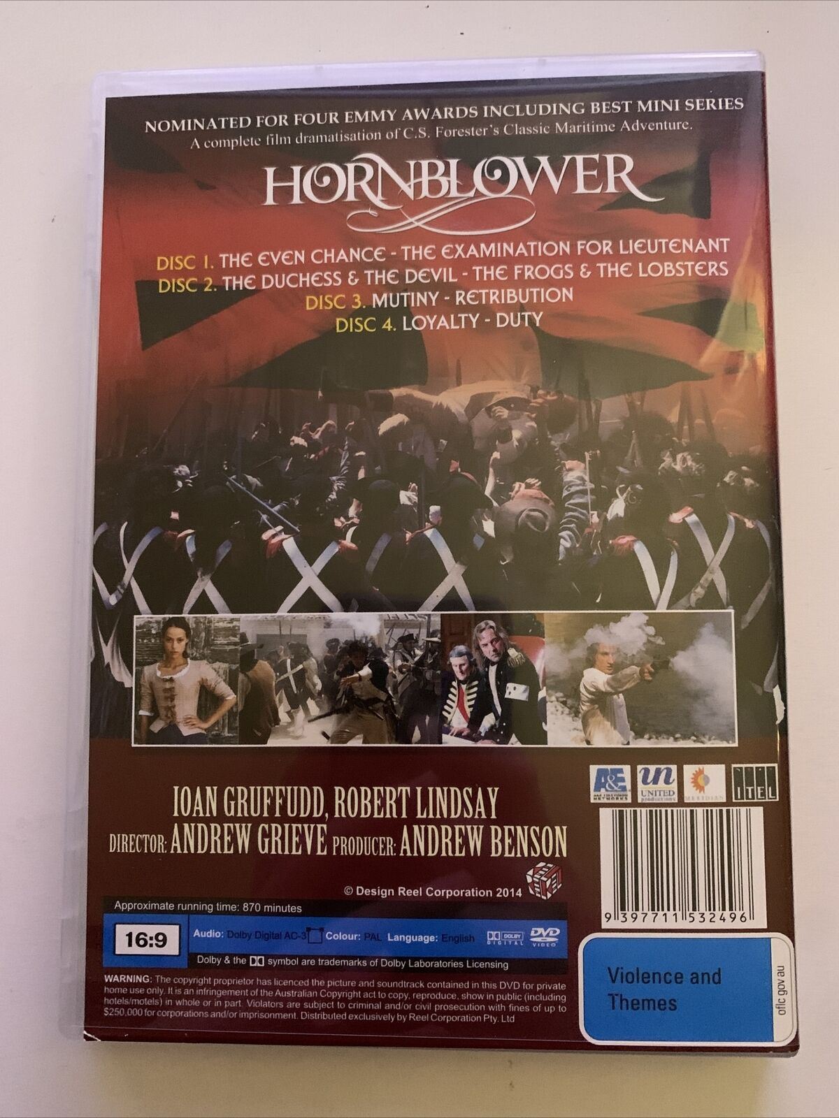 Hornblower - The Complete Collection (DVD) Region 4