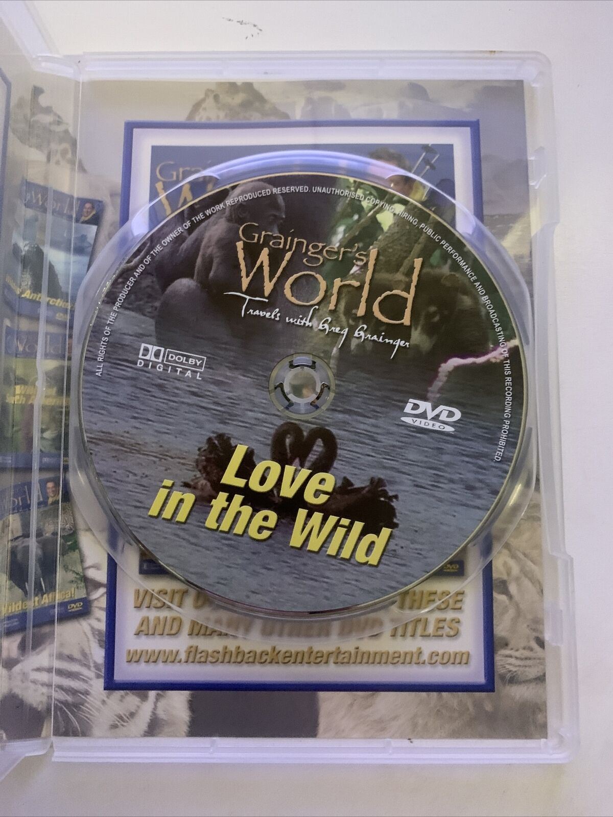 Grainger's World - Love In The Wild (DVD) Region Free