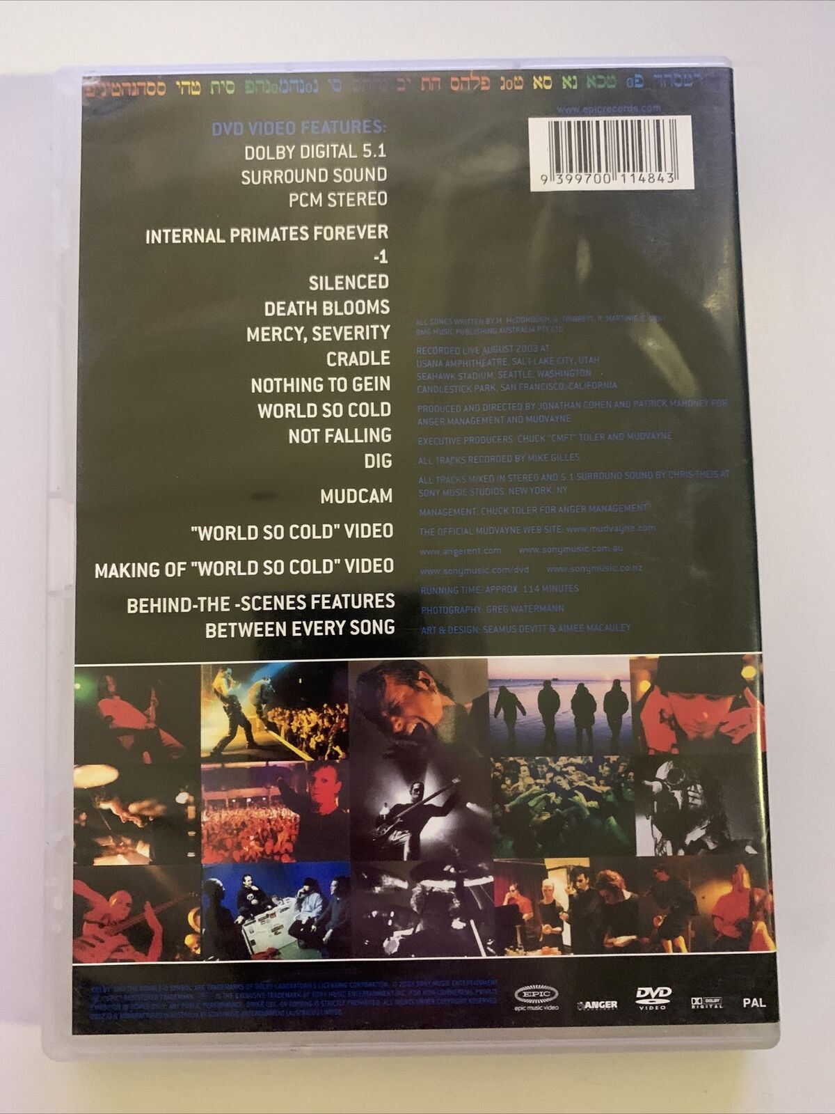 Mudvayne - All Access To All Things (DVD, 2004)