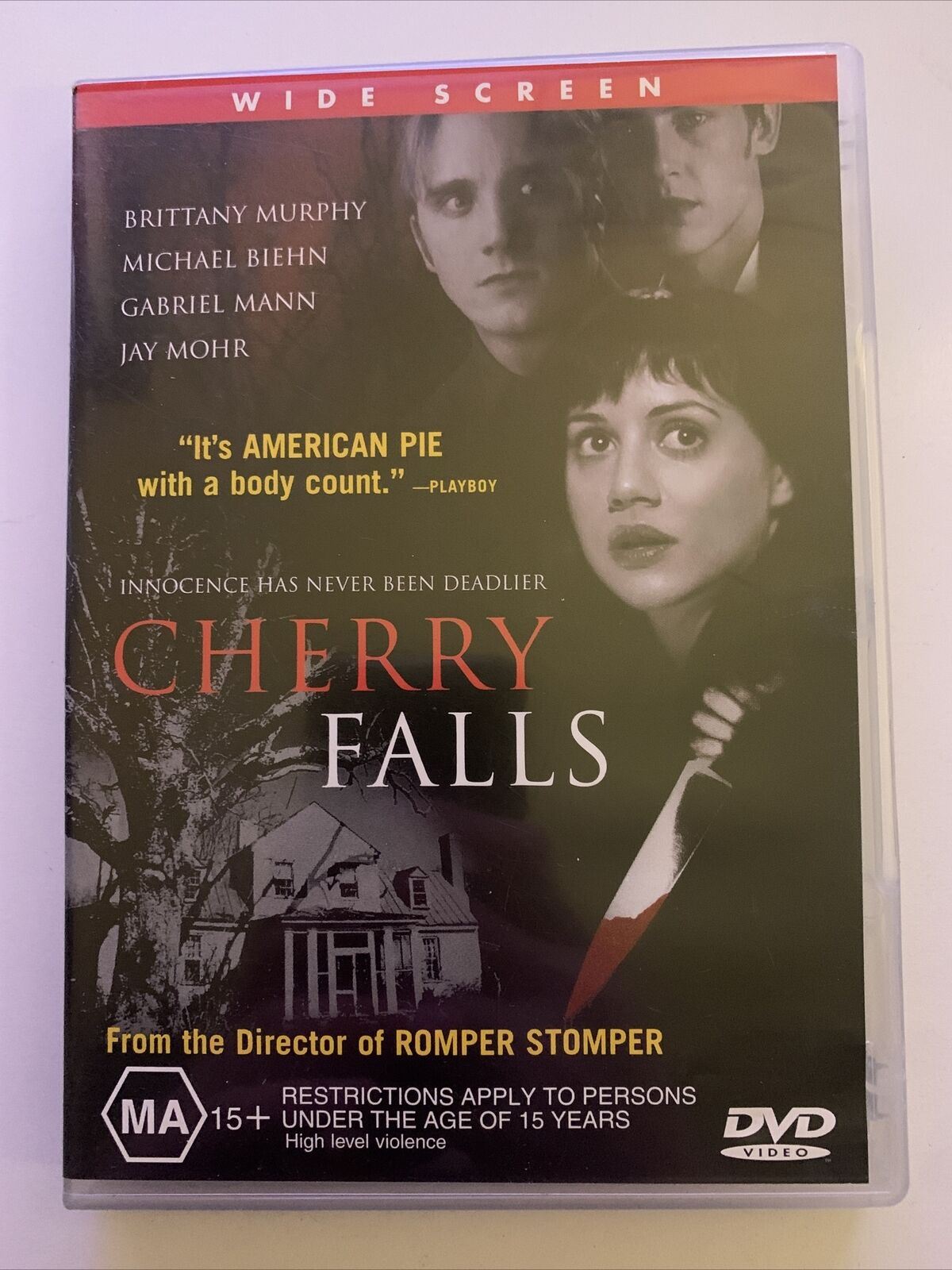 Cherry Falls (DVD, 2000) Brittany Murphy, Michael Biehn. Horror Film. Region 4