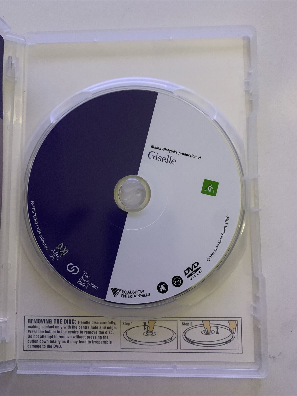 Giselle - The Australian Ballet (DVD, 1990) Christine Walsh, Kelvin Coe