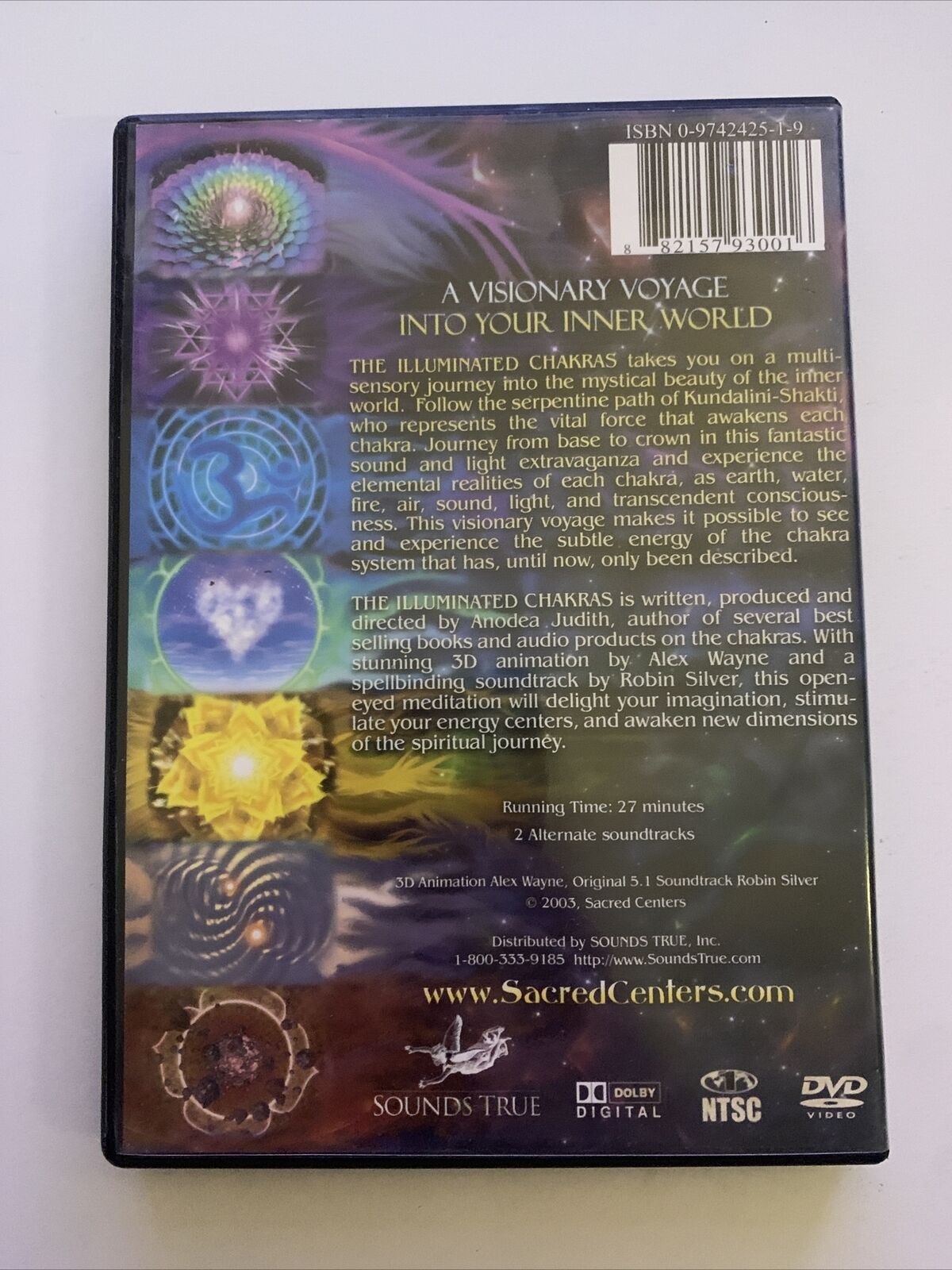 The Illuminated Chakras - Anodea Judith (DVD) Region Free