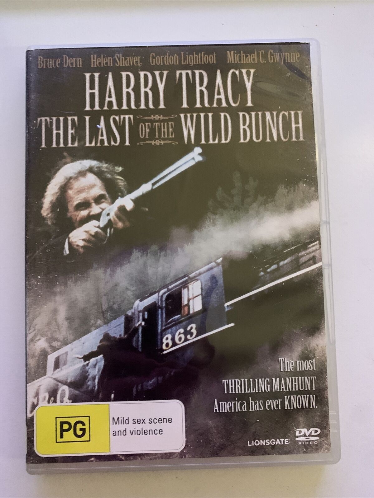 Harry Tracy - The Last Of The Wild Bunch (DVD, 1982) Bruce Dern. Region 4