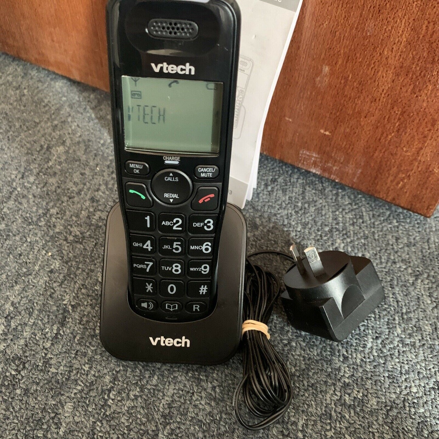 VTech Corded and Cordless Phone 16650 Large Button,Handsfree & Answering Machine