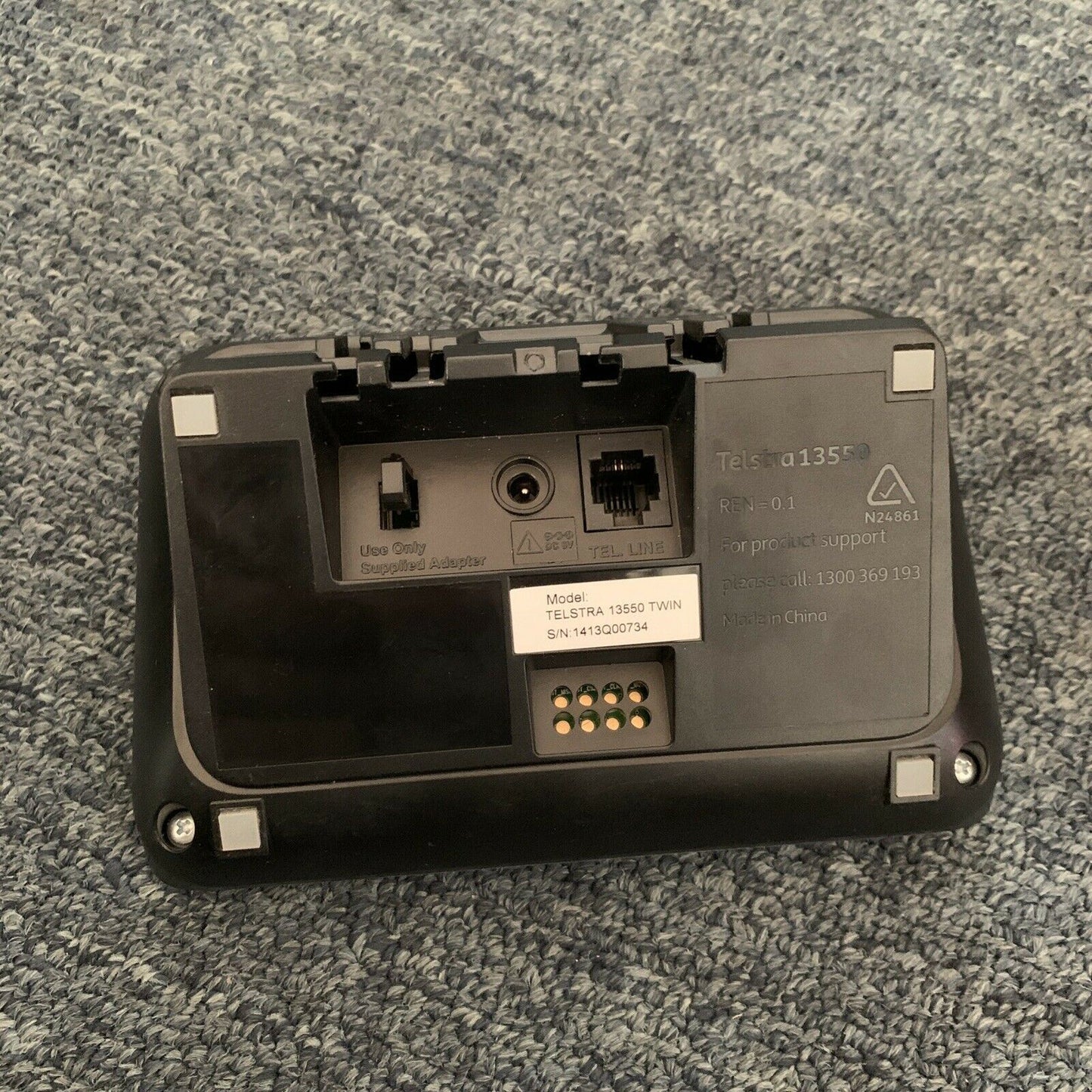 Telstra 13550 Twin Base Charger & AC Adapter S003IS06000045